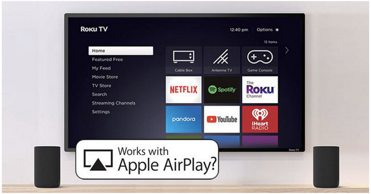 Roku TV AirPlay not working