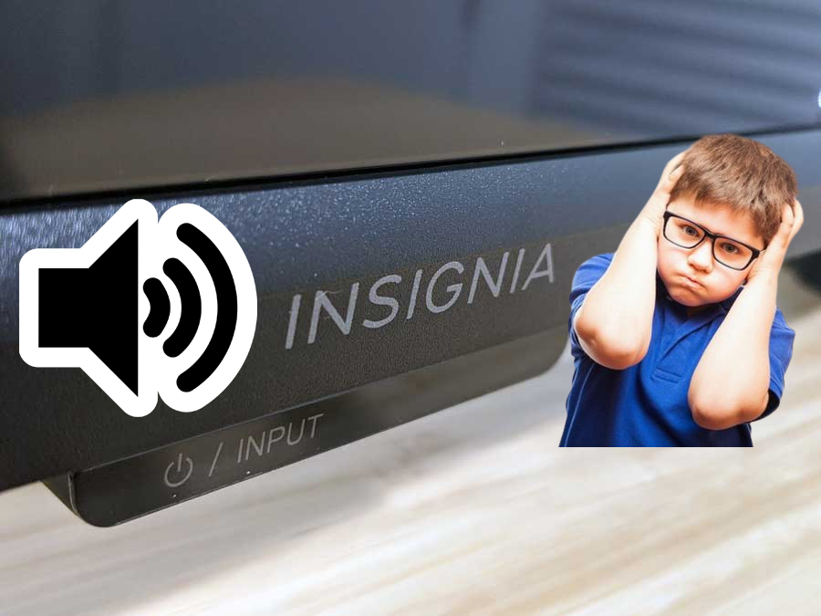 Insignia TV volume too loud