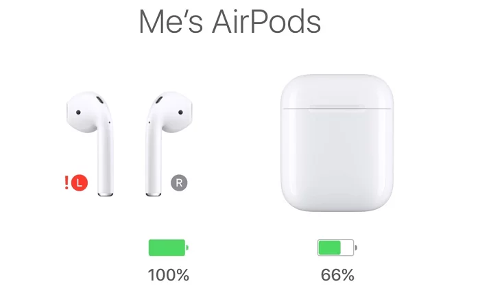 Left Apple AirPod not working